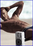 David Beckham nude photo