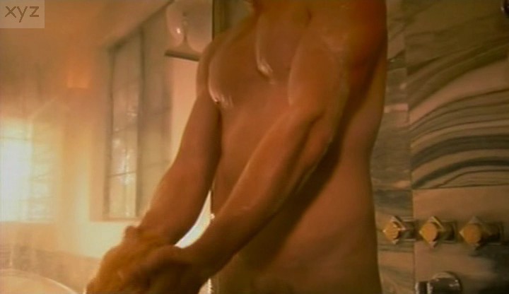 David Moretti nude in shower scene