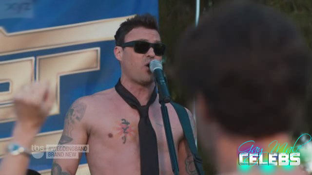 Brian Austin Green totally naked in Wedding Band