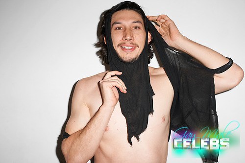 Nude photos of Adam Driver by Terry Richardson