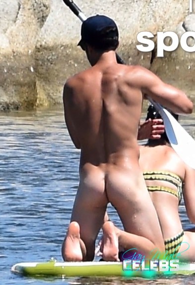 Orlando Bloom Frontal Naked Paddleboarding With Katy Perry