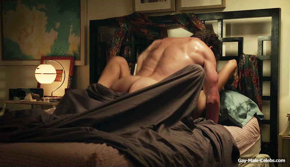 Jeremy Allen White Nude Ass During Sex in Shameless 7-03.