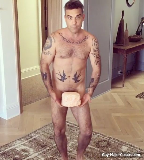 Robbie Williams Frontal Nude And Sexy Photos